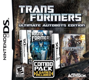 Transformers: Ultimate Autobots Edition - 2 Complete Games DS
