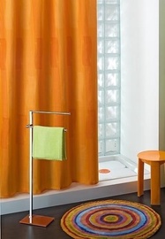 Штора для ванной Gedy Monocromo CO11811430, oранжевый, 2000 мм x 1800 мм