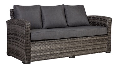 Home4you Geneva 3 Seat Sofa Dark Grey
