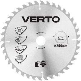Verto Circular Saw Blade 250x30mm 40T