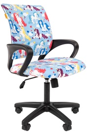 Vaikiška kėdė Chairman 103 Unicorns Black