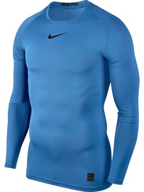 Nike Men's T-shirt Pro Top Compression LS 838077 412 Light Blue S
