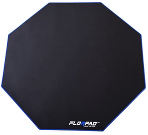 FlorPad Octagonal Floor Mat For Gamers Blue Line