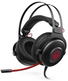 Ausinės HP Omen 800 Black/Red