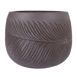 Puķu pods Home4you Flowerpot Palm-1, brūna, Ø 520 mm, 520 mm x 520 mm