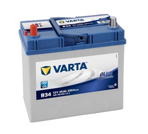 Аккумулятор Varta BD B34, 12 В, 45 Ач, 330 а