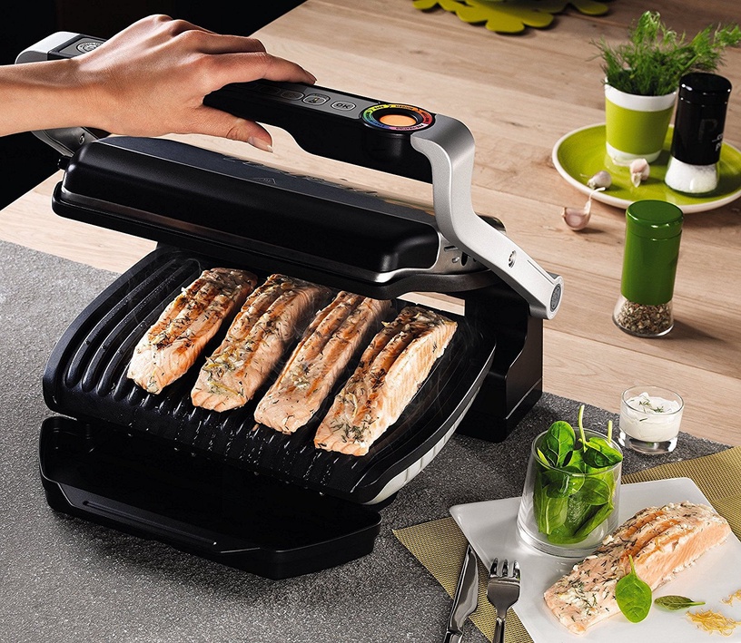 Электрический гриль Tefal OptiGrill+ GC712D34