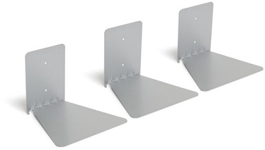 Umbra Conceal Invisible Book Shelf Large Silver 3pcs