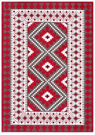 Ковер 4Living Tuike Red, красный, 140x200 см