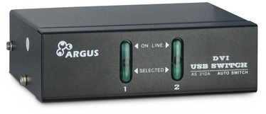 Inter-Tech AS-21DA DVI IPC KVM Switch