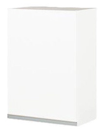 Верхний кухонный шкаф Bodzio Sandi Right 50x72x31cm Polished White