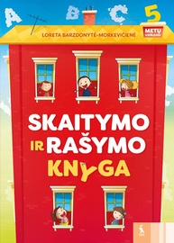 Knyga Skaitymo ir rašymo knyga 5 metų vaikams