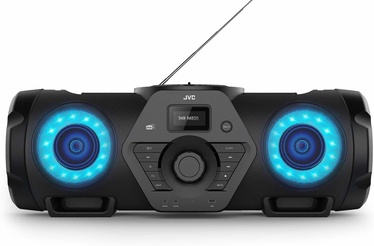 Magnetola JVC, 60 W, juoda