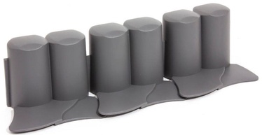Prosperplast IPAL6 Palisade Grey 8pcs