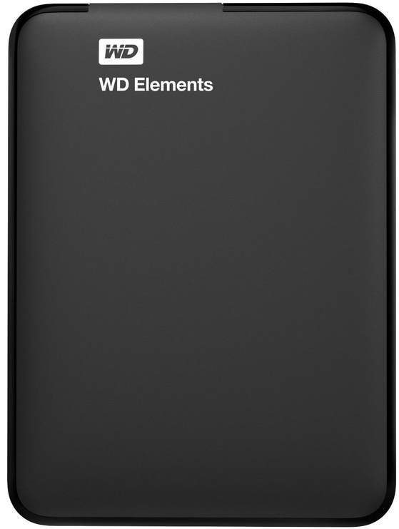 Kietasis diskas Western Digital WD Elements, HDD, 4 TB, juoda