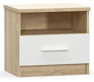 Ночной столик WIPMEB Markos 1S, дубовый, 51x37x46 см