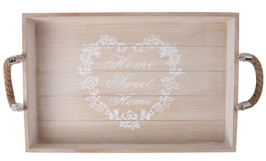 Home4you Jardin-2 Tray Brown Wood