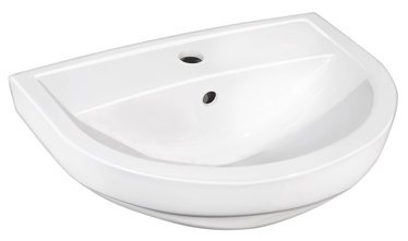Раковина для ванной Gustavsberg Nordic 3 41005001, керамика, 500 мм x 370 мм x 166 мм