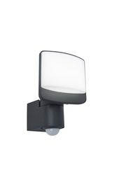 Prožektors Lutec, 12 W, 800 lm, 5000 °K, IP44, pelēka