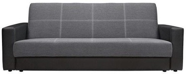 Black Red White Sofa Bed Nova Black/Light Grey