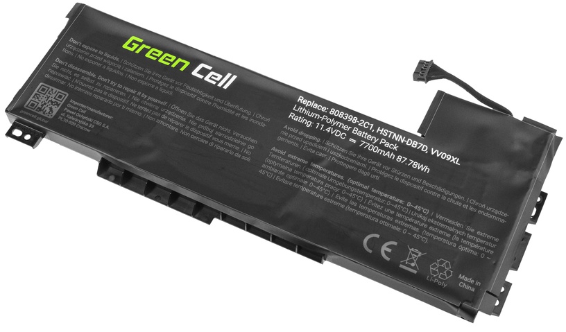 Klēpjdatoru akumulators Green Cell HP13, 7.7 Ah, LiPo