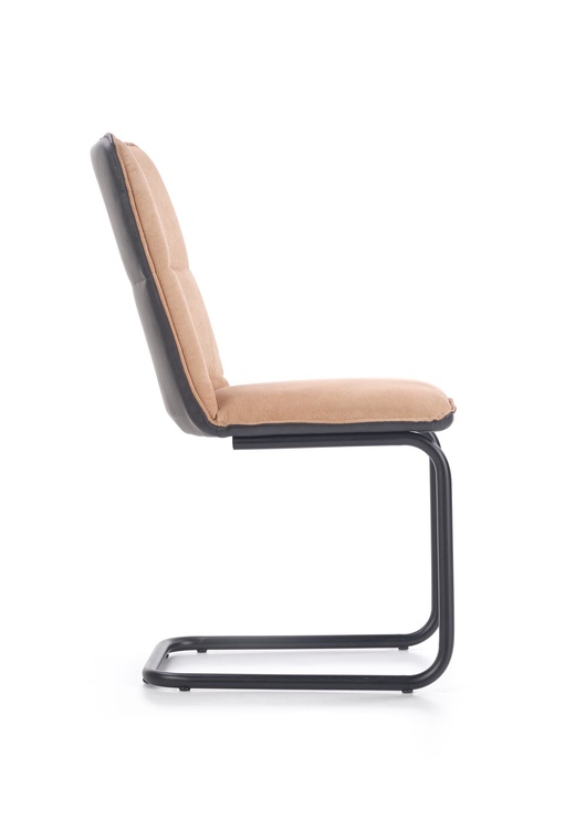 Valgomojo kėdė K268, ruda, 60 cm x 46 cm x 92 cm