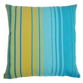 Pagalvėlė Home4you Salvador Turquoise/Yellow, 620x620 mm