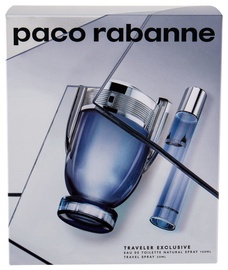 Набор для мужчин Paco Rabanne Invictus 100 ml EDT + 20 ml EDT