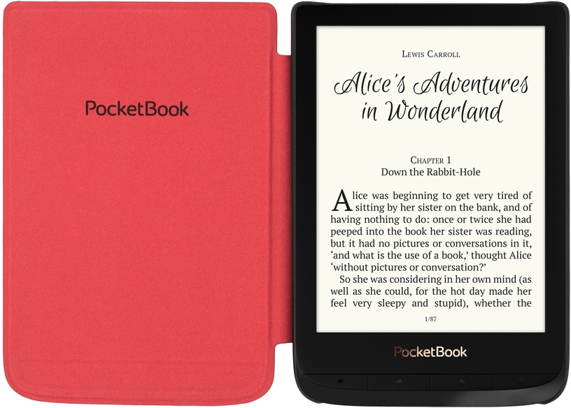 Planšetinio kompiuterio dėklas Pocketbook, raudona, 6"