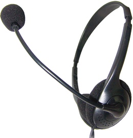 Austiņas Logilink HS000036, melna