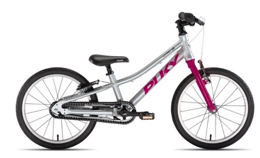 Vaikiškas dviratis Puky LS-PRO 18-1 Silver/Pink