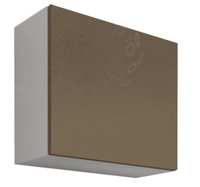 Cama Meble Vigo Square Cabinet White/Latte Gloss
