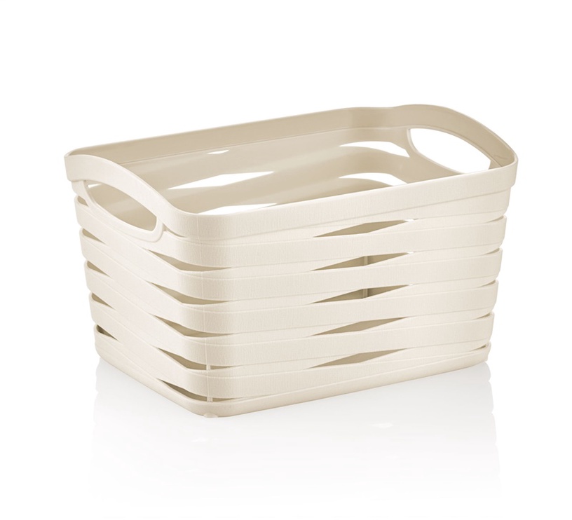 Daiktadėžė Curver Ribbon Storage Basket 3.3l Cream Senukai.lt
