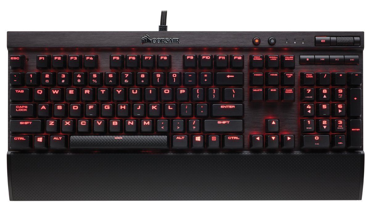 corsair k70 lux red led cherry mx red