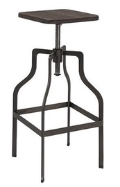 Signal Meble Idala Bar Stool Walnut/Graphite