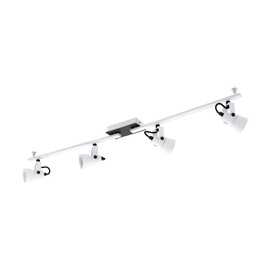 Gaismeklis Eglo Trillo 97374 Ceiling Lamp 4x5W GU10 White/Black