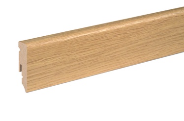 Põrandaliist MDF Spoon tamm valge 15x50x2400mm