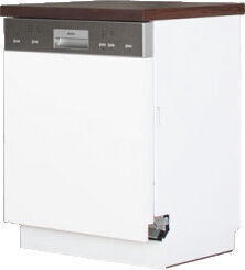 Bodzio Dishwasher Cabinet Front Panel Sandi 60cm White Gloss