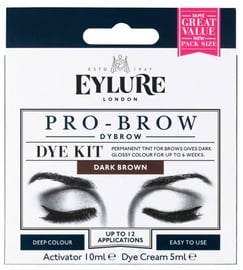 Kulmu- ja ripsmevärv Eylure Pro-Brow Dybrow Dark Brown