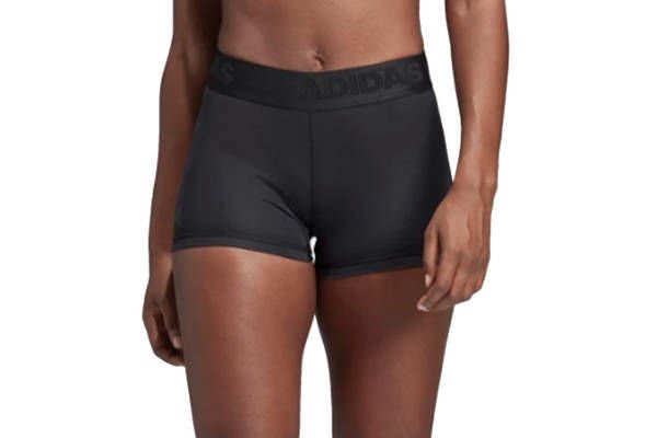 Lühikesed püksid, naistele Adidas, must, XL