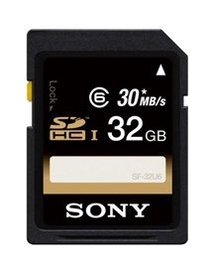 Sony 32GB SDHC Class 6
