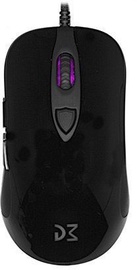 Žaidimų pelė Dream Machines DM1 FPS Onyx Black, laidinė, optinė