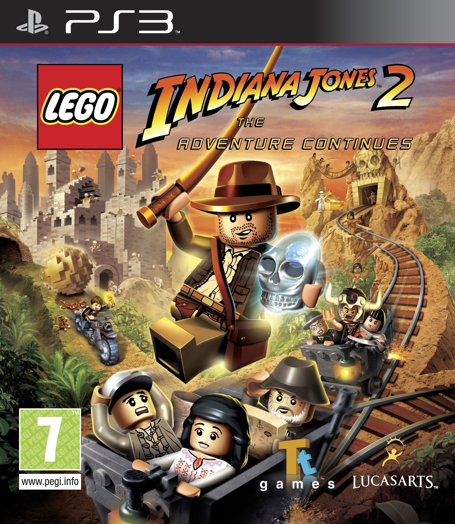 Игра для PlayStation 3 (PS3) Lucasarts Lego Indiana Jones 2 Adventure  Continues - 1a.lt