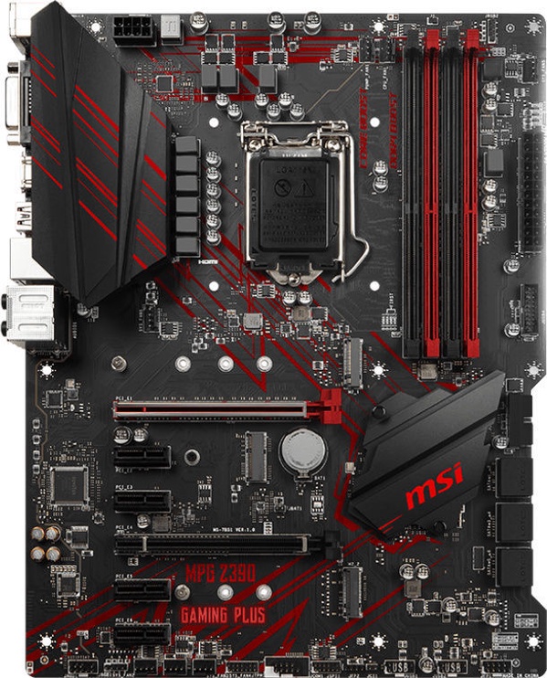 Pagrindinė plokštė MSI MPG Z390 GAMING PLUS