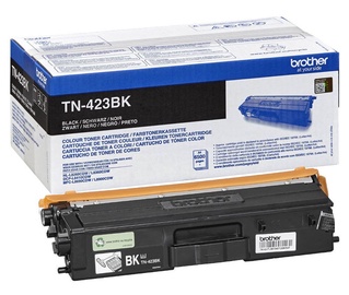 Tonera kasete Brother TN423BK, melna