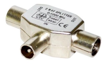 Vakoss Antenna Plug RF male / 2x RF