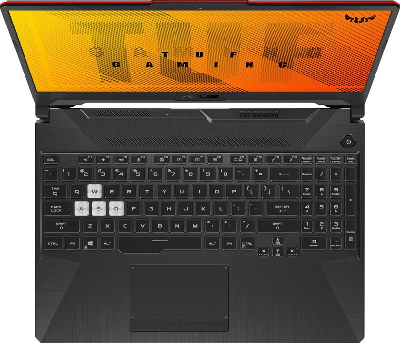 Ноутбук Asus FX FX506LI-HN109 PL, Intel® Core™ i7-10870H, 16 GB, 512 GB, 15.6 ″, Nvidia GeForce GTX 1650 Ti, черный/серый