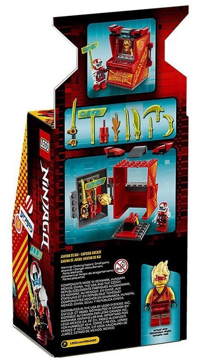Конструктор LEGO Ninjago Игровой автомат Кая 71714, 49 шт.