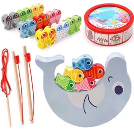 Magnetmänguasi Three Ways Of Fish Game, 36 tk