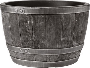Keter Blenheim Half Barrel 22l Grey